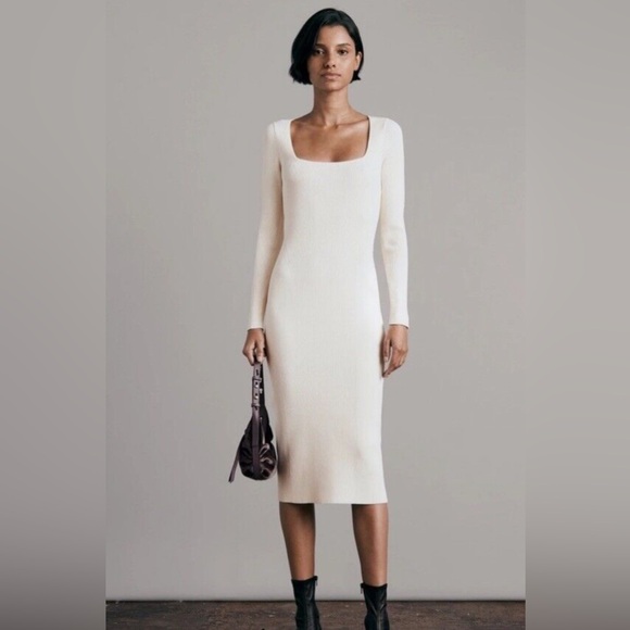 Rag & Bone Asher Midi Dress - Picture 1 of 8